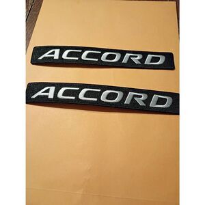 New Honda Accord Black White Iron On Patches for Jacket Hat Shirt Pants Car Cove